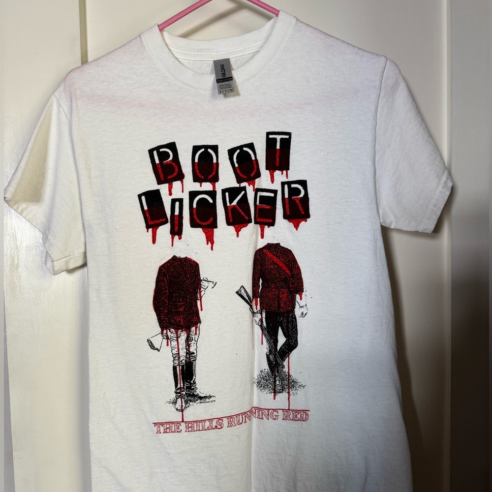 Bootlicker Punk Hardcore Small Men’s Band Shirt